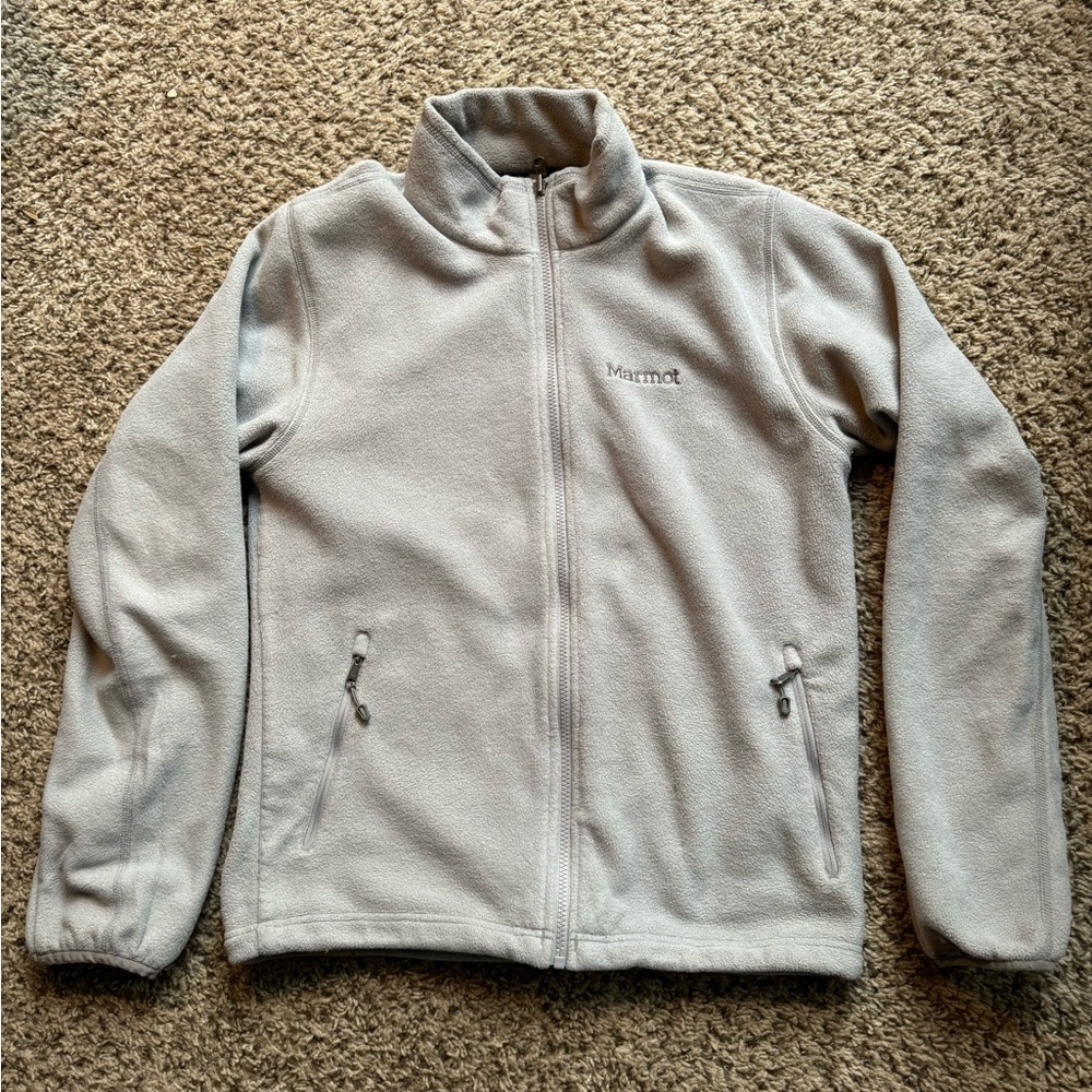Men’s Gray Marmot Fleece